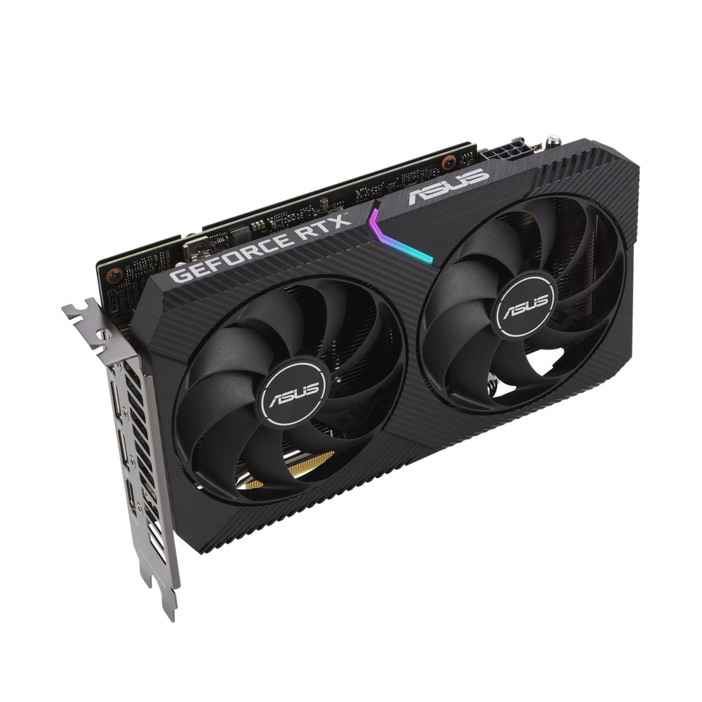 VGA ASUS Dual GeForce RTX 3060 V2 12GB GDDR6 OC