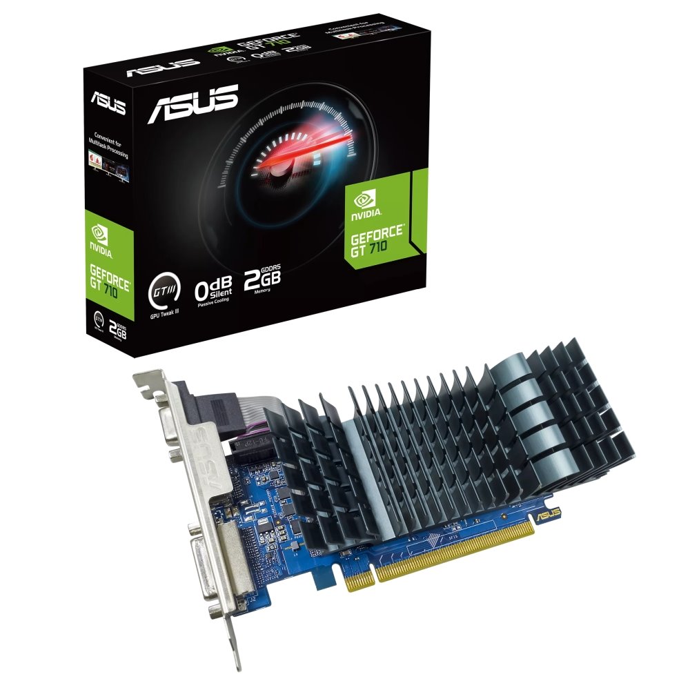 VGA ASUS GeForce GT710 2GB GDDR5 EVO LP