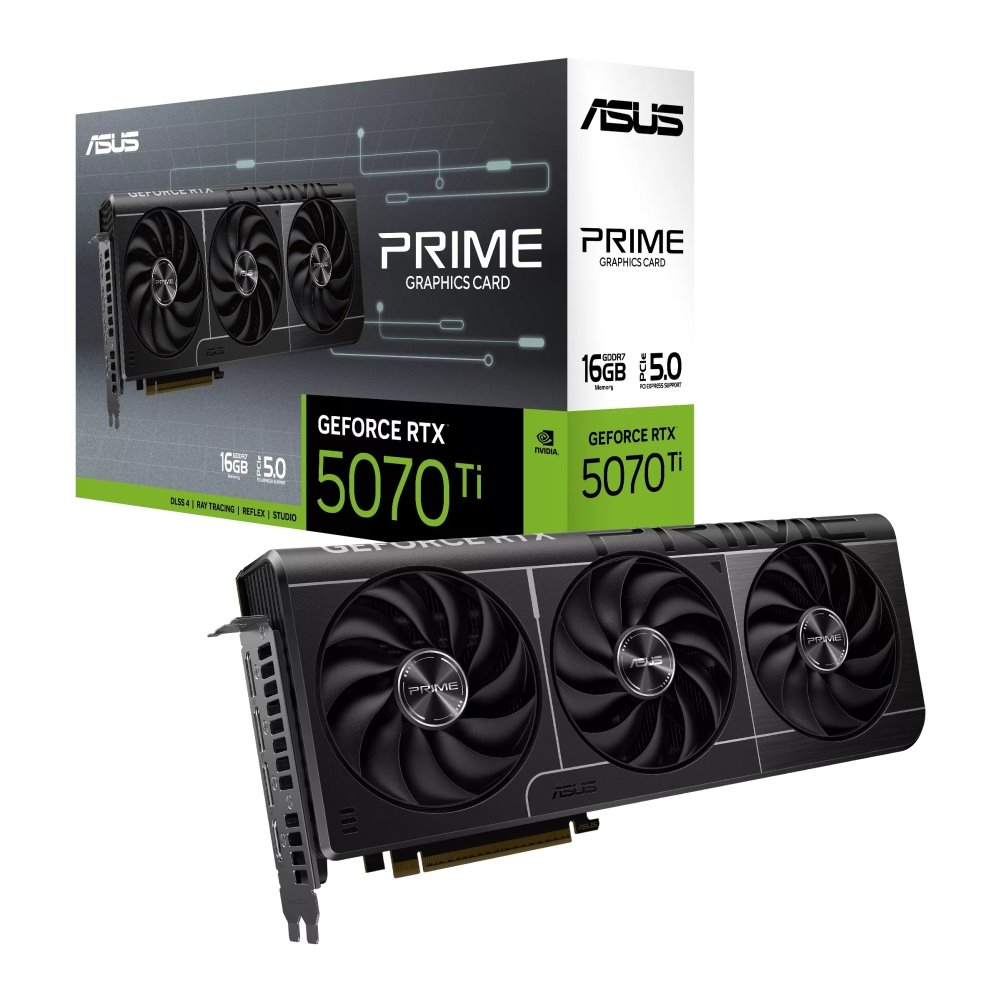 VGA ASUS Prime GeForce RTX 5070 Ti 16GB GDDR7