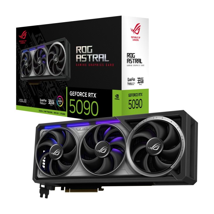 VGA ASUS ROG Astral GeForce RTX 5090 32GB GDDR7