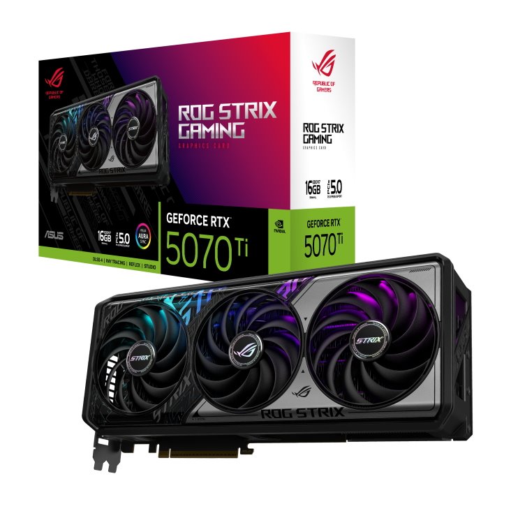 VGA ASUS ROG Strix GeForce RTX 5070 Ti 16GB GDDR7