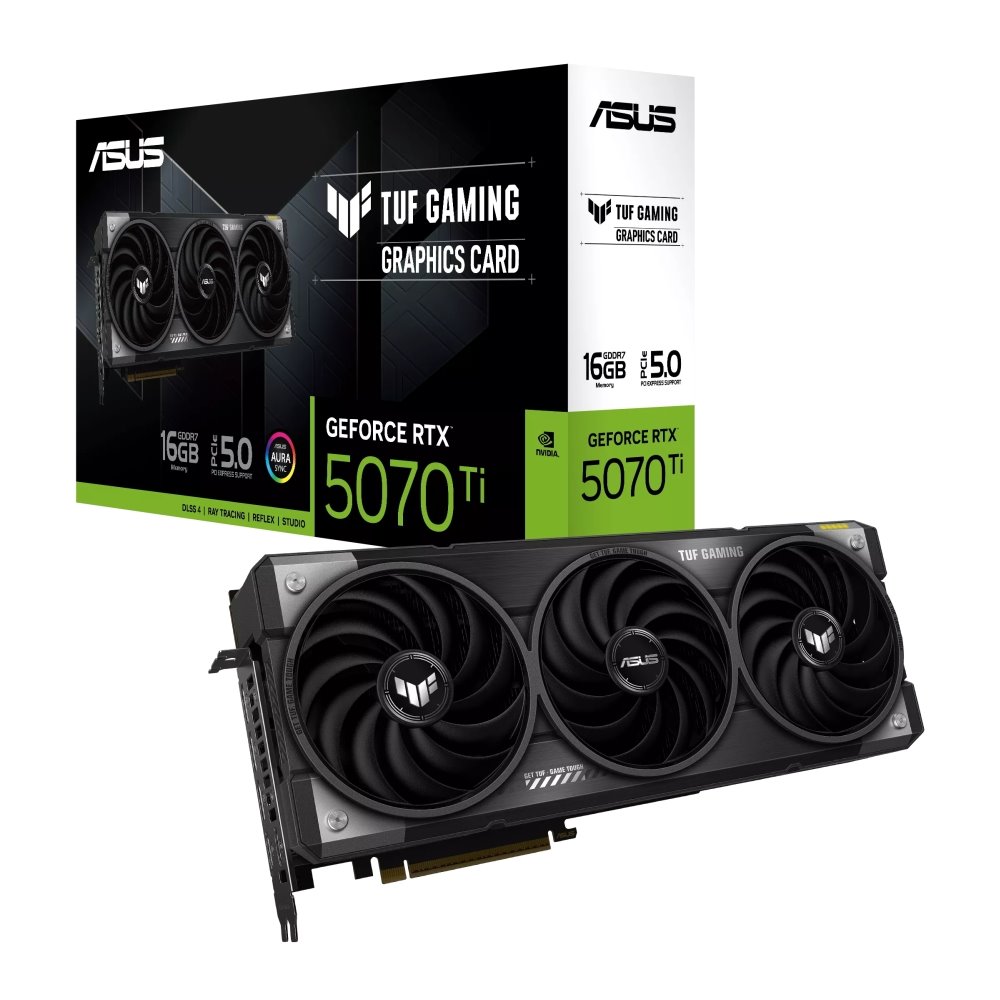 VGA ASUS TUF Gaming GeForce RTX 5070 Ti 16GB GDDR7