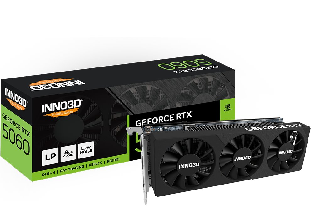 VGA INNO3D NVIDIA GeForce RTX 5060 LP 8GB GDDR6