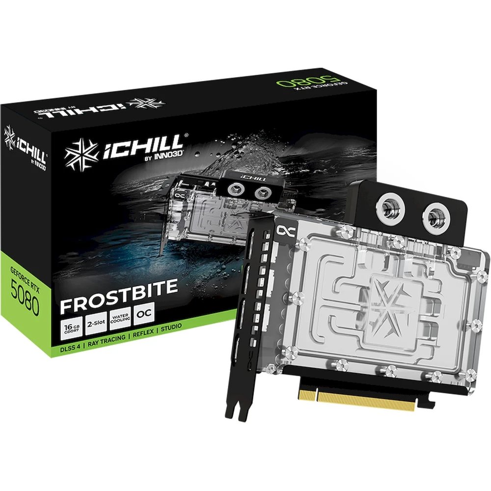 VGA INNO3D NVIDIA GeForce RTX 5080 iCHILL X3 16GB GDDR7
