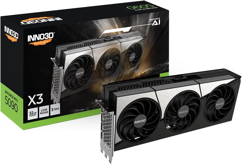 VGA INNO3D NVIDIA GeForce RTX 5090 X3 32GB GDDR7
