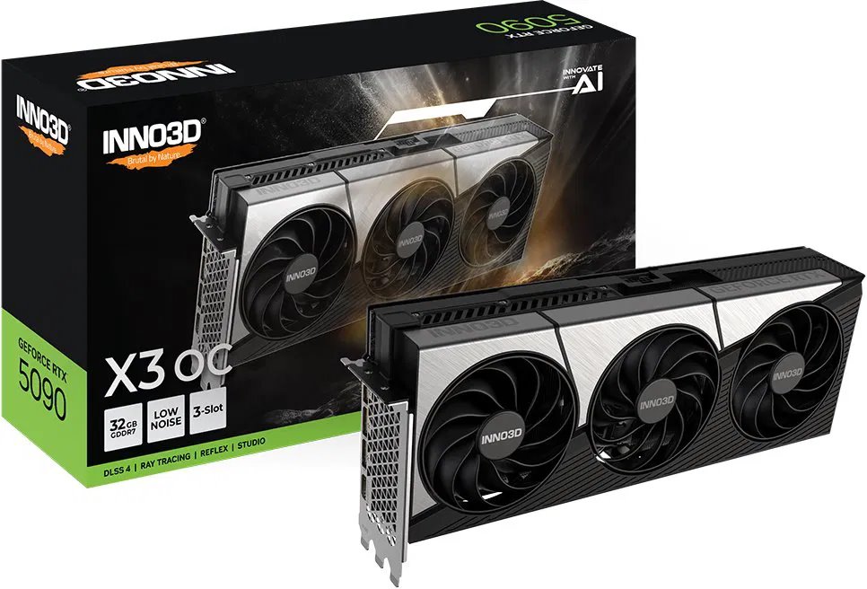 VGA INNO3D NVIDIA GeForce RTX 5090 X3 OC 32GB