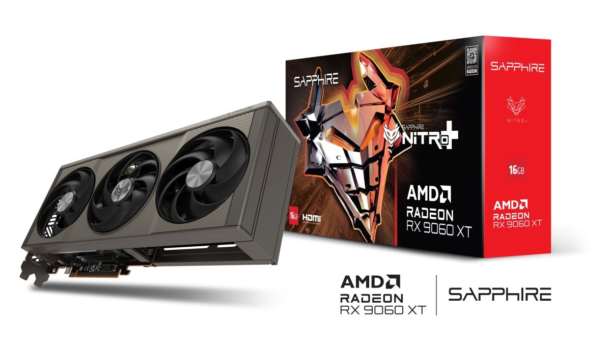 VGA SAPPHIRE NITRO+ AMD Radeon RX 9060 XT OC 16GB
