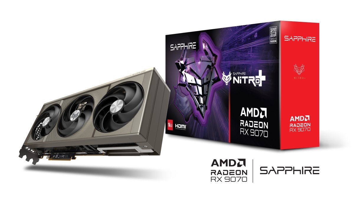 VGA SAPPHIRE NITRO+ AMD Radeon RX 9070 OC 16GB (pošk. obal)