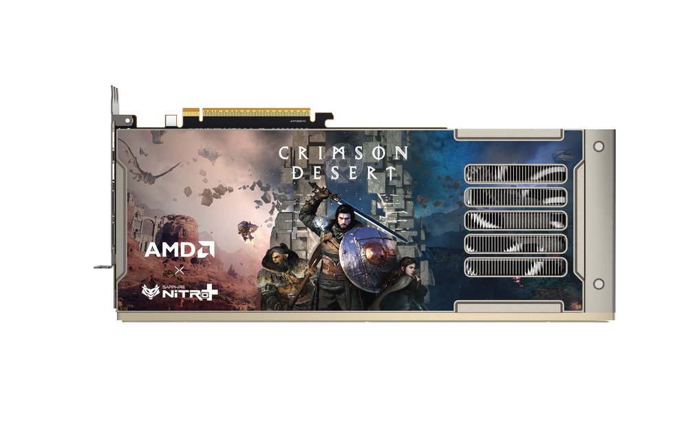 VGA SAPPHIRE NITRO+ AMD Radeon RX 9070 XT OC 16GB Crimson Desert