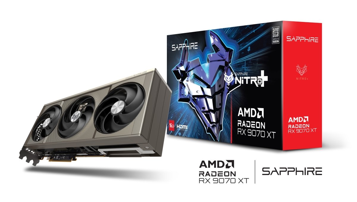 VGA SAPPHIRE NITRO+ AMD Radeon RX 9070 XT OC 16GB