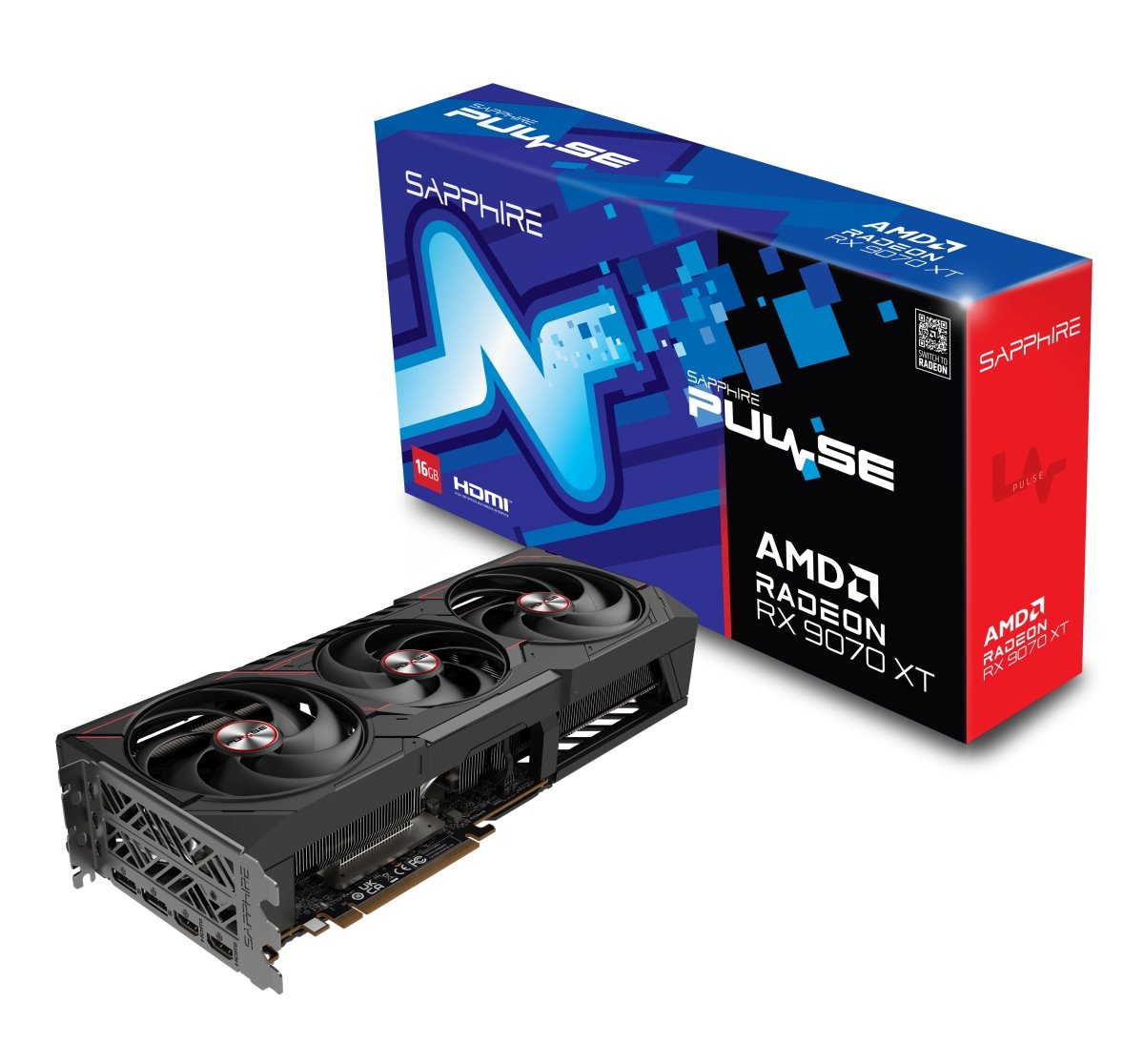 VGA SAPPHIRE PULSE AMD Radeon RX 9070 XT 16GB