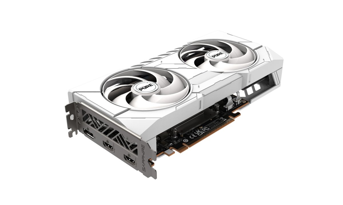 VGA SAPPHIRE PURE AMD Radeon RX 9060 XT OC 16GB, White (pošk. obal)