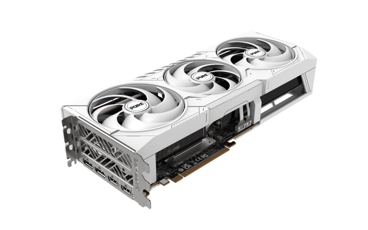 VGA SAPPHIRE PURE AMD Radeon RX 9070 XT OC 16GB, White (pošk. obal)