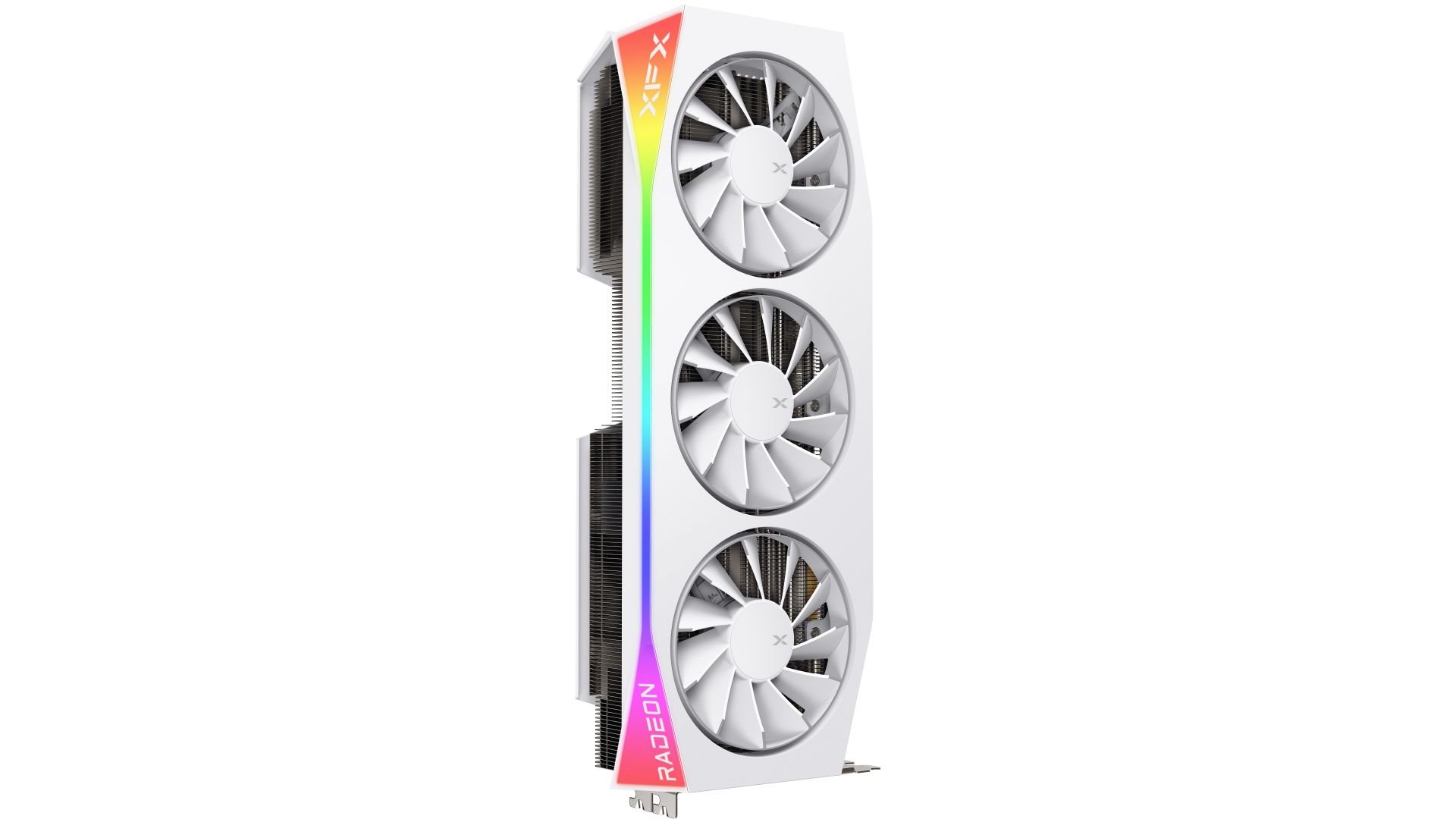 VGA XFX Mercury AMD Radeon RX 9070 XT OC 16GB GDDR6, Magnetic Air Edition RGB, White