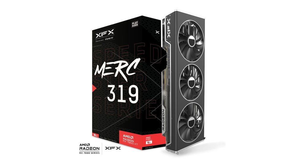 VGA XFX Speedster MERC 319 AMD Radeon RX 7800 XT 16GB GDDR6, AMD RDNA™ 3 (poškozený obal)