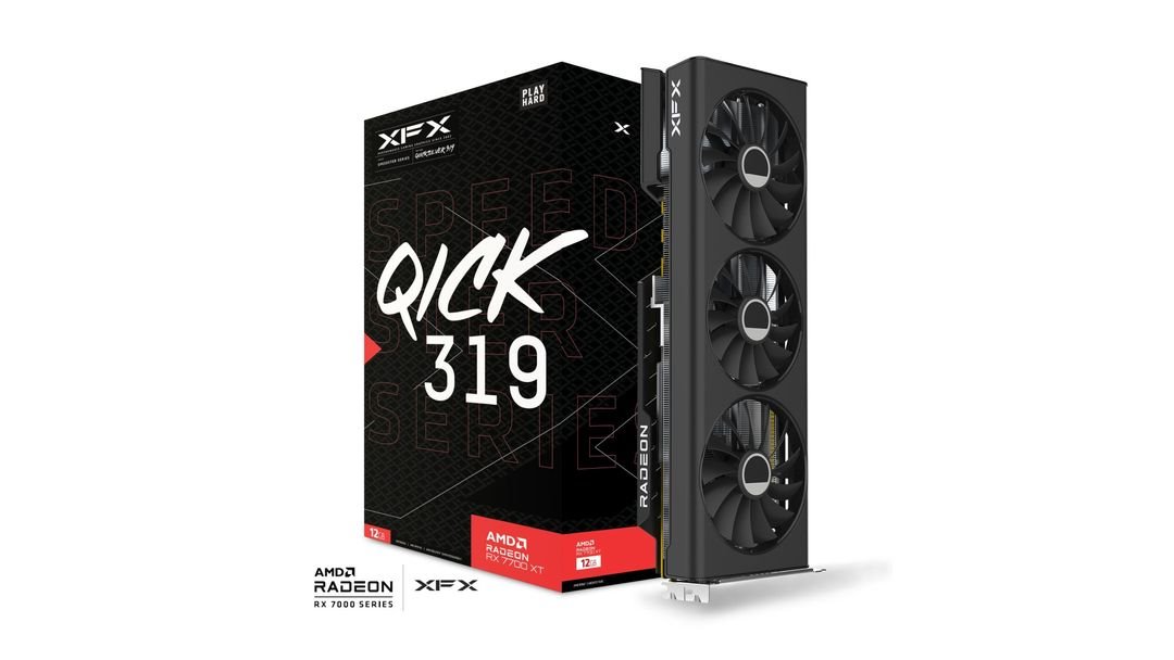 VGA XFX Speedster QICK 319 AMD Radeon RX-7700 XT 12GB GDDR6, AMD RDNA™ 3