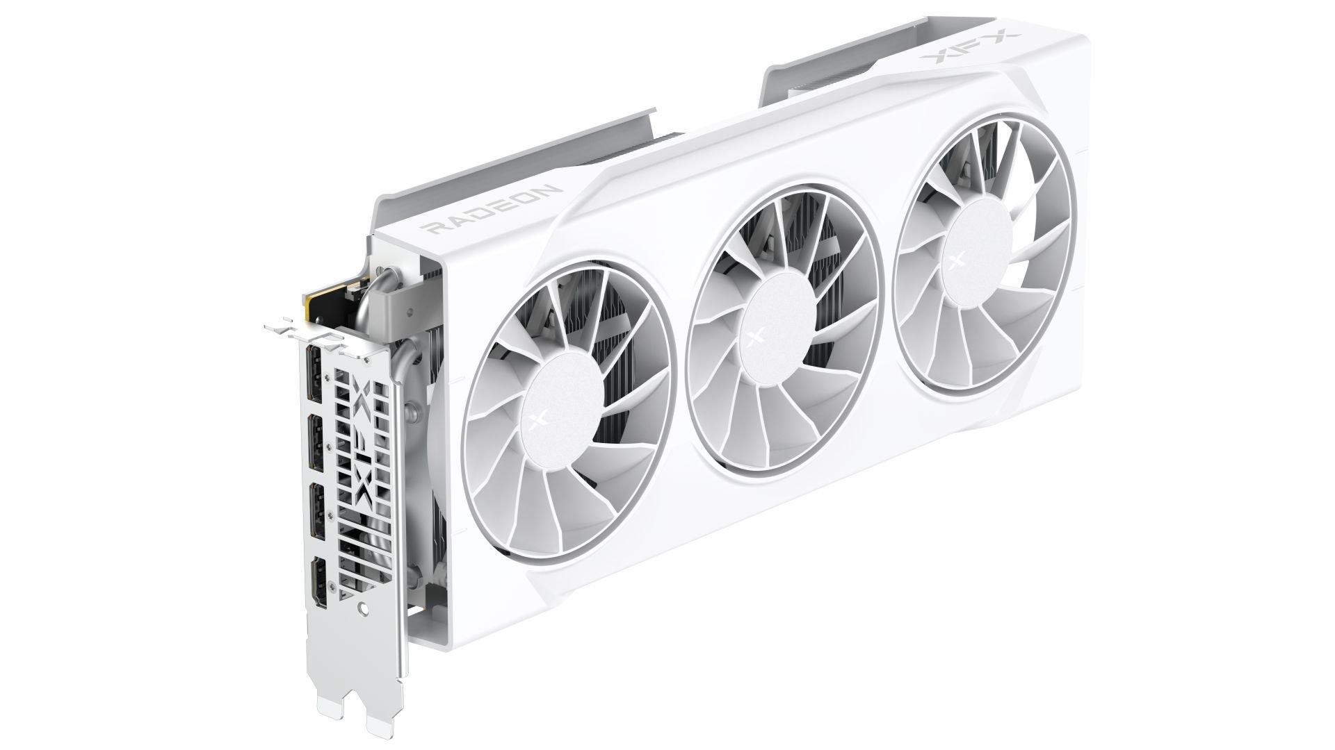 VGA XFX Swift AMD Radeon RX 9070 OC 16GB GDDR6, White, Triple fan, Gaming Edition