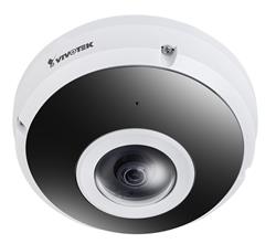 Vivotek FE9391-EHV-V2 (1.18MM) IP kamera, 12MP, H.265, fisheye, obj. 1.18 mm, PoE, IR 20 m, AI, mSDXC, vnitřní