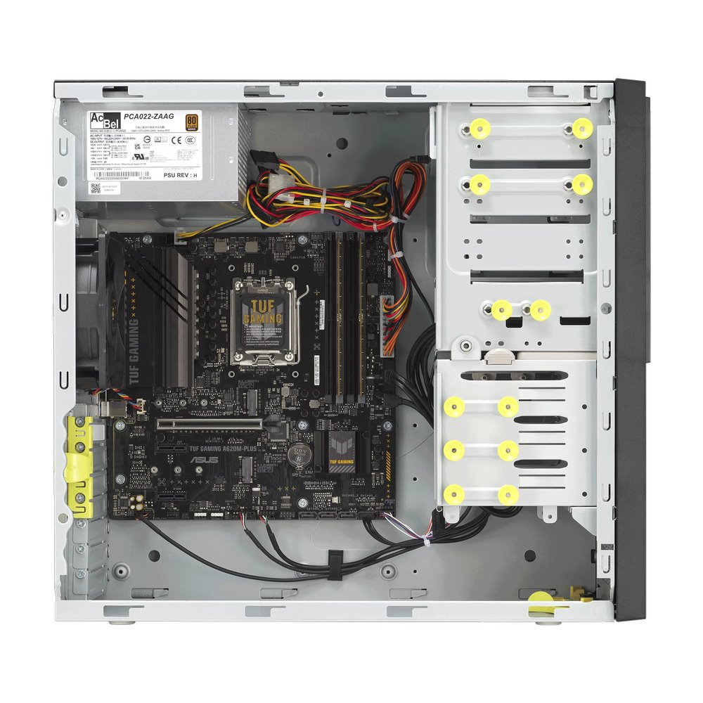 WS ASUS EC E500A, AM5, 4xDDR5, 3xPCIe, 1x2.5"/3x3.5", 2xM.2, 2.5Gb LAN, 750W, Tower 3U