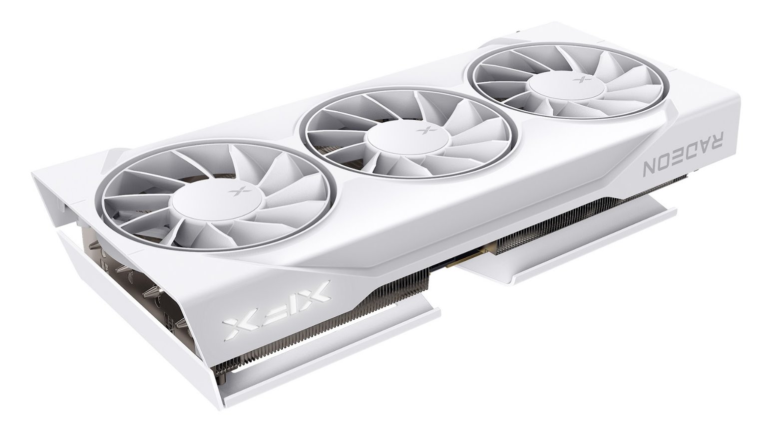 XFX Swift AMD Radeon RX 9060 XT OC 16GB GDDR6, triple fan, white