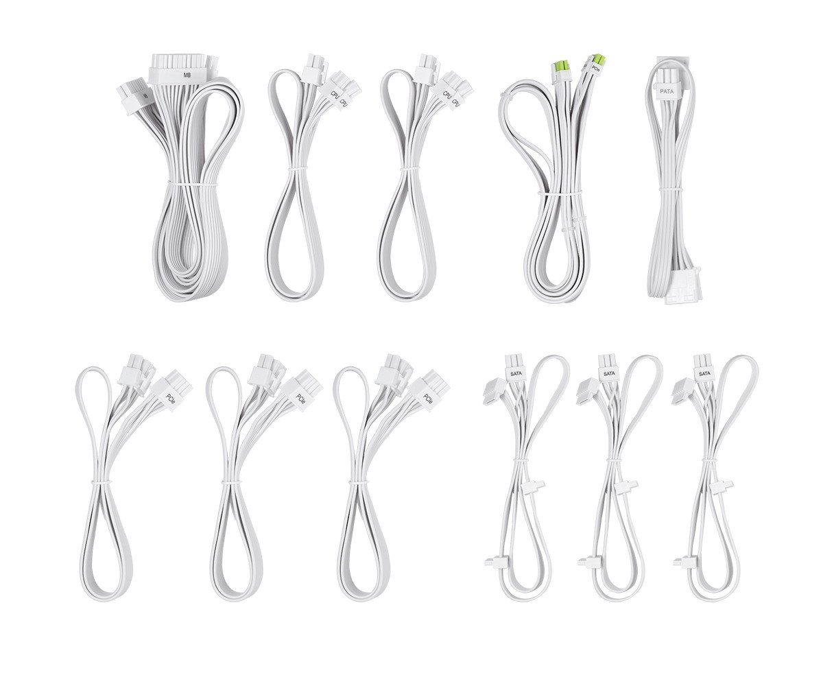 Zdroj Asrock SL-850GW, 850W, 80+ Gold, ATX 3.1, White, modular