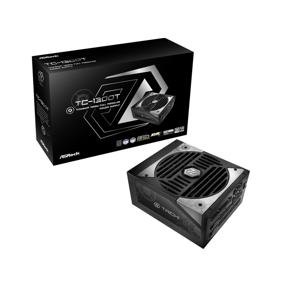 Zdroj Asrock Taichi TC-1300T, 1300W, 80+ Titanium, ATX 3.1, modular