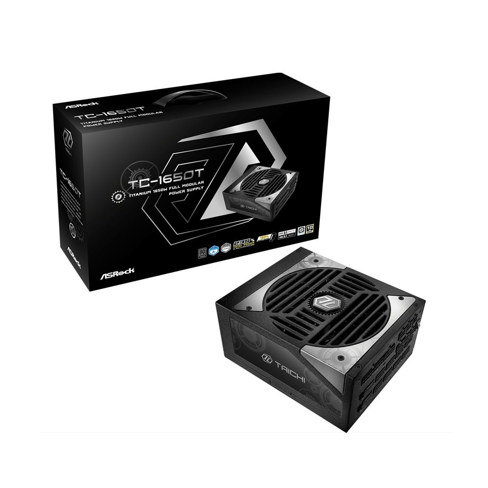 Zdroj Asrock Taichi TC-1650T, 1650W, 80+ Titanium, ATX 3.1, modular