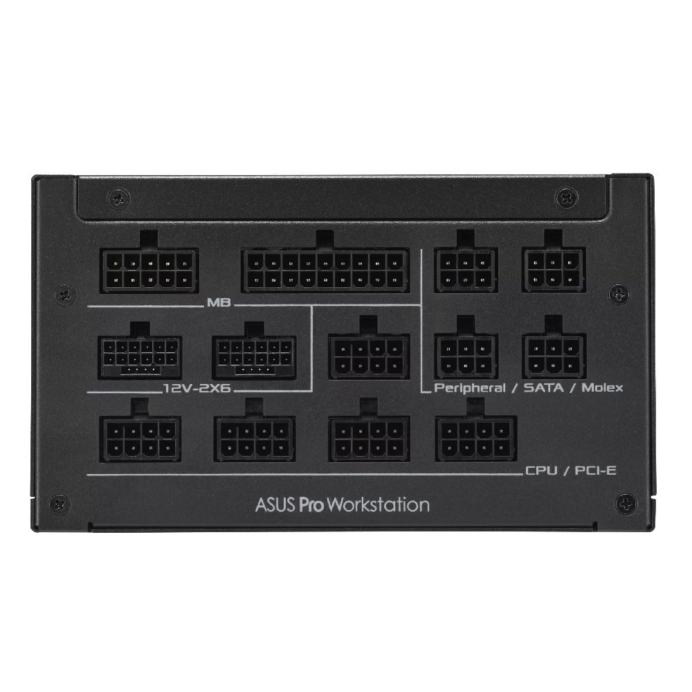 Zdroj ASUS Pro WS 1600W ATX 3.1 - 1600W, 80+ Platinum, modular