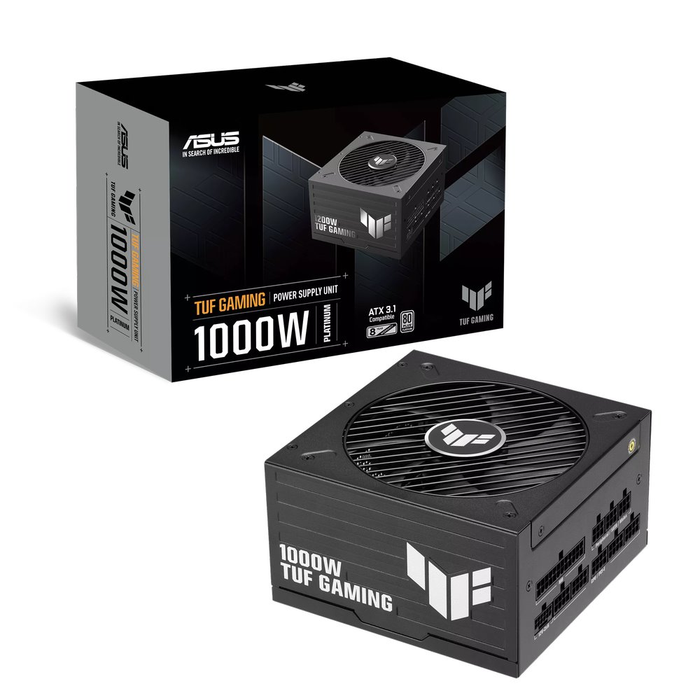 Zdroj ASUS TUF Gaming 1000W Platinum ATX 3.1 - 1000W, 80+ Platinum, modular