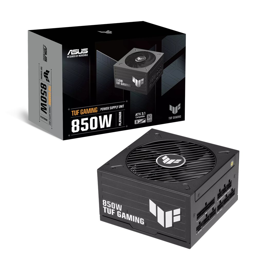 Zdroj ASUS TUF Gaming 850W Platinum ATX 3.1 - 850W, 80+ Platinum, modular