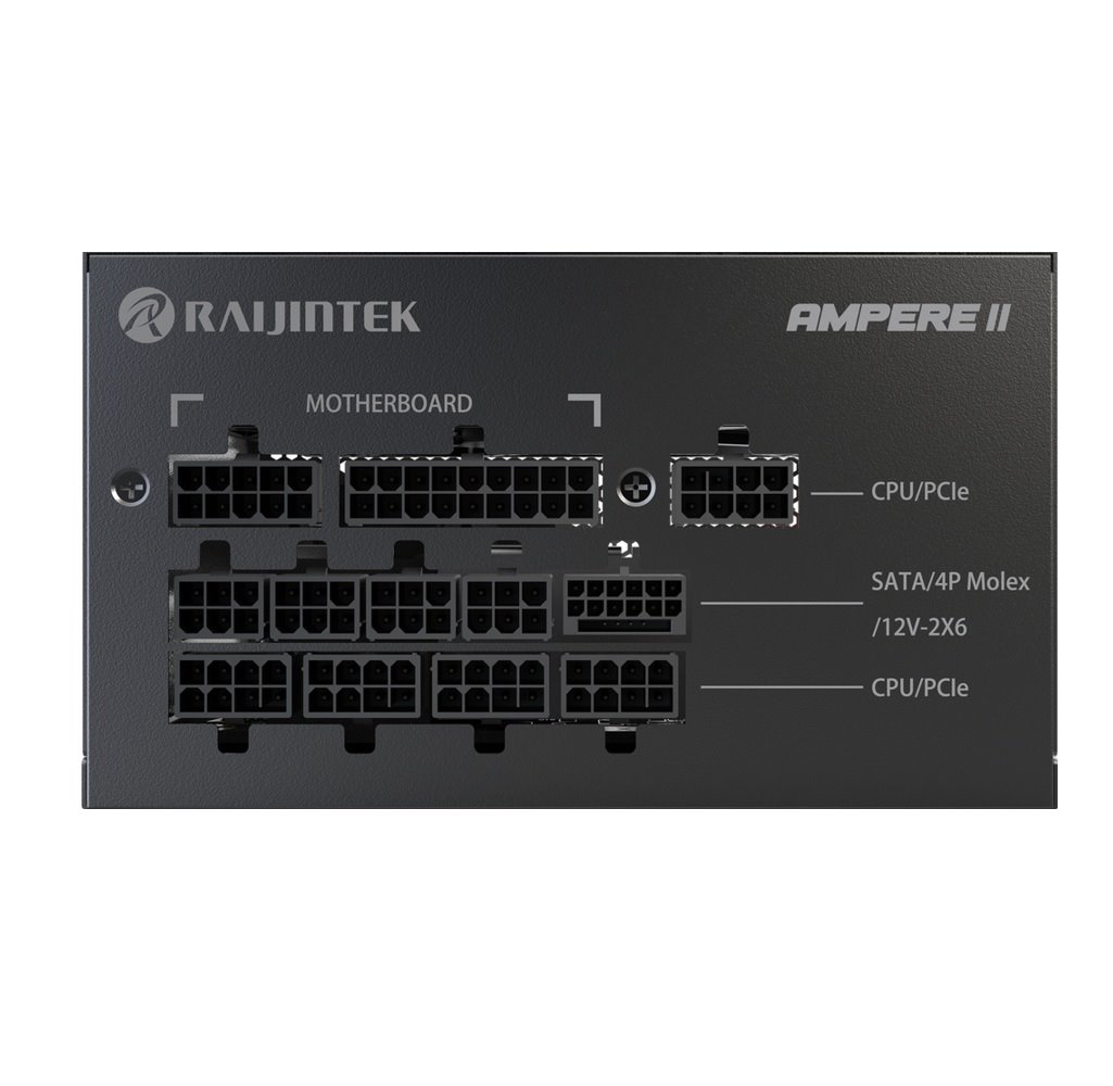 Zdroj Raijintek AMPERE II 1200 ATX 3.1 - 1200W, 80+ Platinum, modular