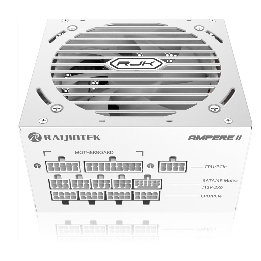 Zdroj Raijintek AMPERE II 1200 White ATX 3.1 - 1200W, 80+ Platinum, modular