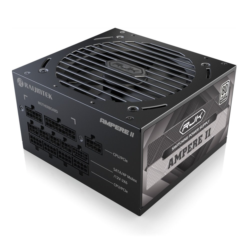 Zdroj Raijintek AMPERE II 850 ATX 3.1 - 850W, 80+ Platinum, modular