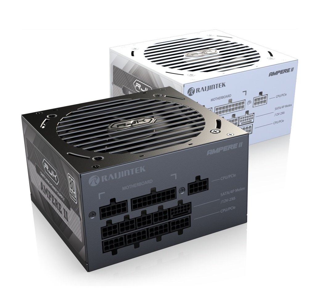 Zdroj Raijintek AMPERE II 850 ATX 3.1 - 850W, 80+ Platinum, modular