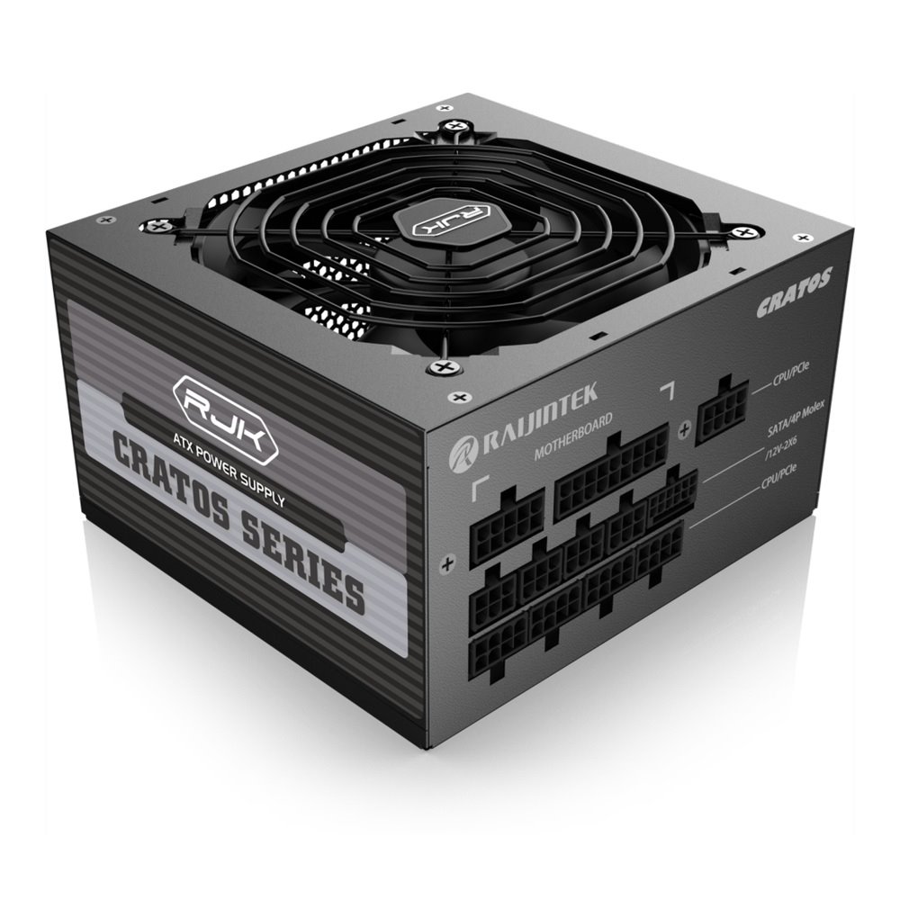 Zdroj Raijintek CRATOS 1000 ATX 3.1 - 1000W, 80+ Gold, modular