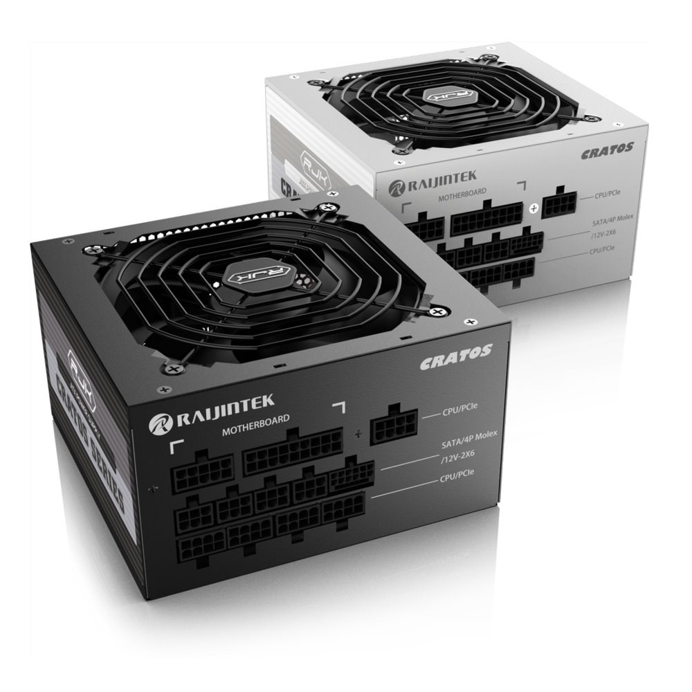 Zdroj Raijintek CRATOS 1000 ATX 3.1 - 1000W, 80+ Gold, modular