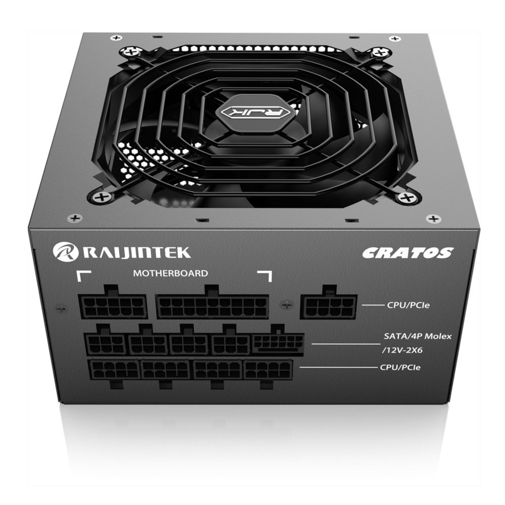 Zdroj Raijintek CRATOS 1200 ATX 3.1 - 1200W, 80+ Gold, modular