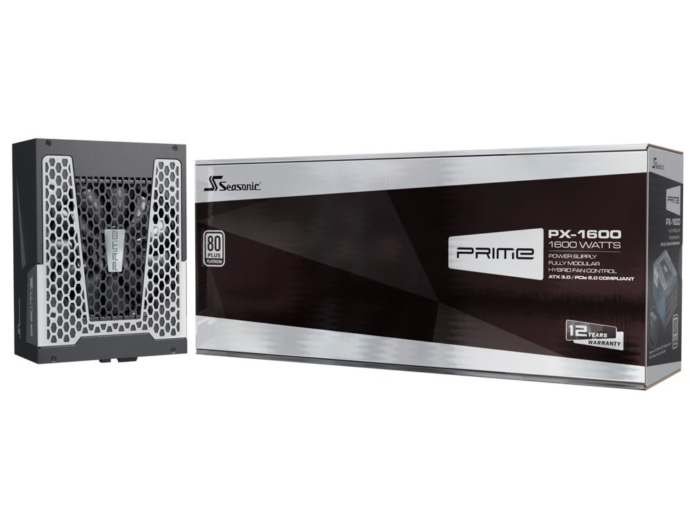 Zdroj Seasonic PRIME PX ATX 3.1 - 1600W, 80+ Platinum, modular