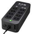 EATON UPS 3S 550IEC, Off-line, Tower, 550VA/320W, výstup 8x IEC C13, USB, bez ventilátoru