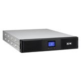 EATON UPS 9SX 2000VA, On-line, Rack 2U, 2000VA/1800W, výstup 8x IEC C13, USB, displej, sinus