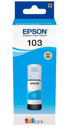 Epson atrament L3xxx Cyan ink container 65ml - 7500str.