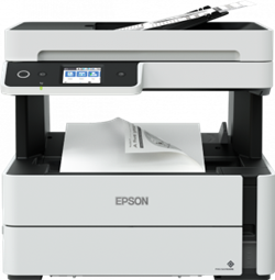 Epson ET-M3180, A4 mono MFP, Fax, ADF, USB, duplex, LAN, WiFi, PCL
