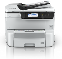 Epson inkoustová tiskárna WorkForce Pro WF-C8610DWF A3+ color MFP, All-in-One, GLAN, duplex, ADF, FAX, Wifi, NFC