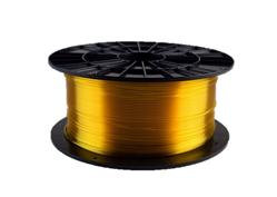 Filament PM tisková struna/filament 1,75 PETG transparentní žlutá, 1 kg
