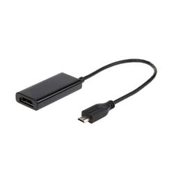 Gembird adaptér HDTV microUSB (M) na HDMI (F), 5-pin MHL, černý