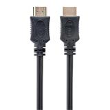 Gembird kabel HDMI High speed (M - M) 4K UHD, pozlacené konektory, 3 m,černý