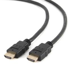 Gembird kabel HDMI High speed (M - M), pozlacené konektory, 1.8 m, černý