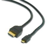 Gembird kabel HDMI (M) na micro HDMI (M), 1.8 m, černý