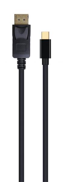 Gembird kabel Mini DisplayPort (M) na DisplayPort (M), 4K/30Hz, 1.8 m, černý