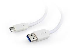 Gembird kabel USB 3.0 (AM) na USB 3.1 (CM), 0.1 m, bílý